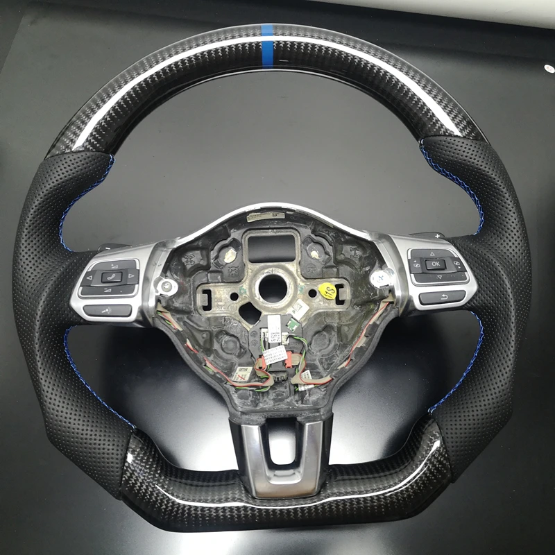 Замена карбонового руля под заказ подходит для VW Golf 6 GTI GTD R MK6 Jetta GLI Scirocco GTS 2 0 T 2008