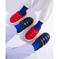 waterproof cotton slippers winter men outdoor 2021 new couple thick sole warm home shoes women bedroom plush fluffy shoe %d1%82%d0%b0%d0%bf%d0%be%d1%87%d0%ba%d0%b8