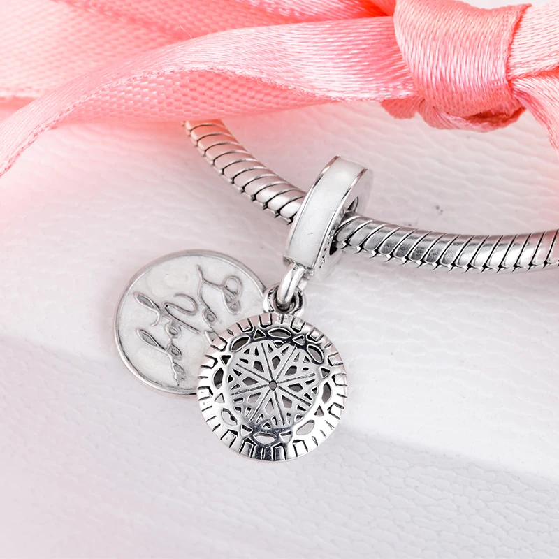 

Charms 925 Silver Original Fit Pandora Bracelets Sterling Silver True Yoga Charm Beads for Women diy Jewelry