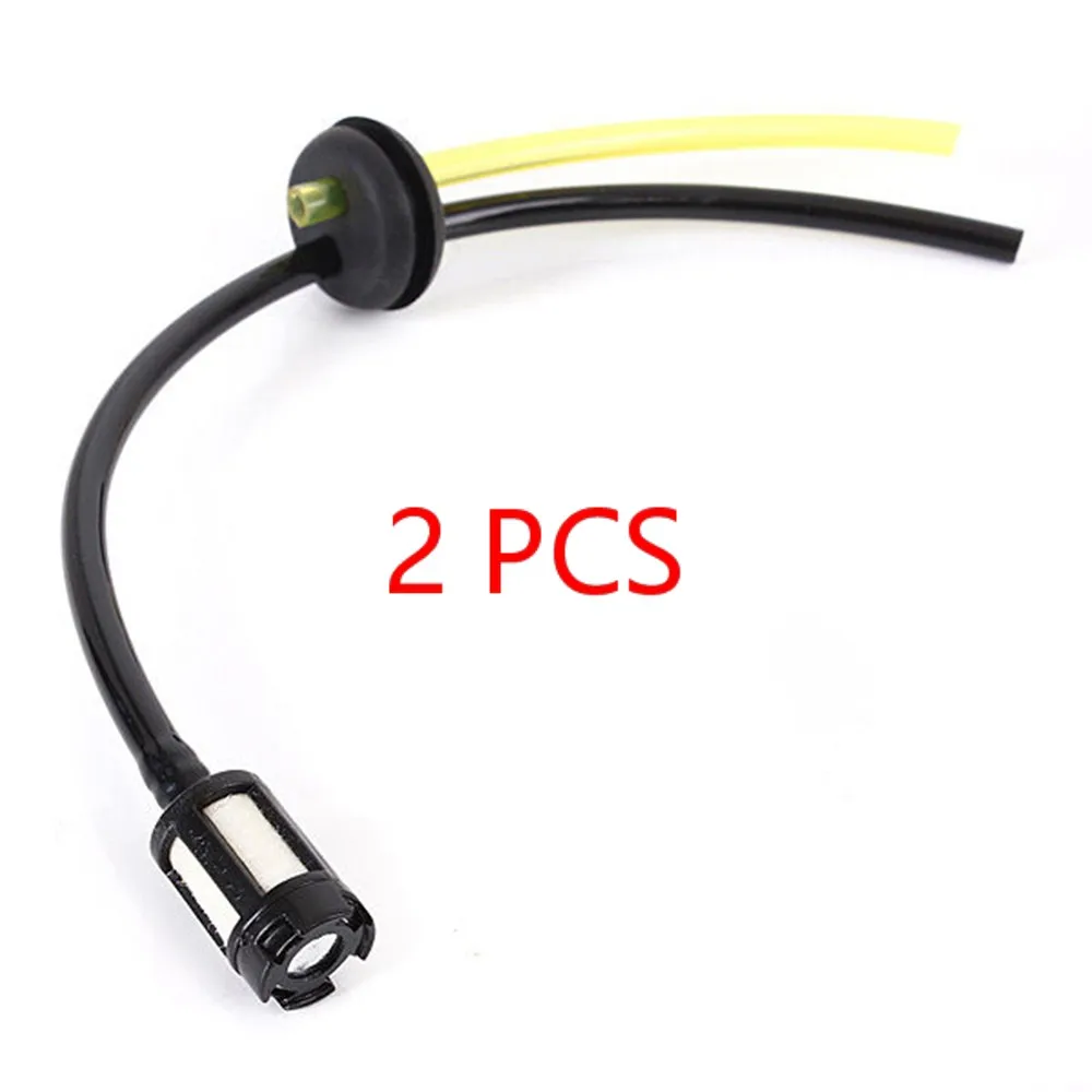 

Hose Fuel Pipe With Tank Filter Assy & Grommet Accessories Tool Replacement 2PCS