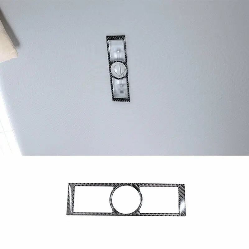 

For Volkswagen Jetta MK6 2015-2018 Real Carbon Fiber Rear Reading Light Cover Trim Car modification Auto parts