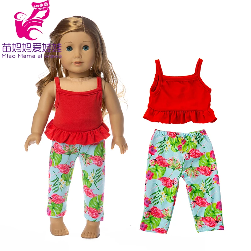 Одежда для кукол штаны 43 см 18 дюймов эластичная одежда новогодний подарок