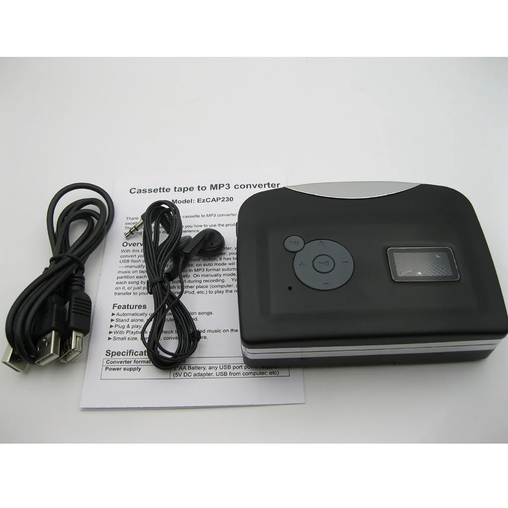 Новый портативный USB-проигрыватель кассетной ленты Walkman для MP3 конвертера USB