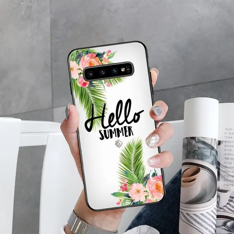 

Summer Phone Case For Samsung Galaxy S10 Plus S10E S21 S20 UlTRA S7 S8 S9 Plus S10lite S20 plus