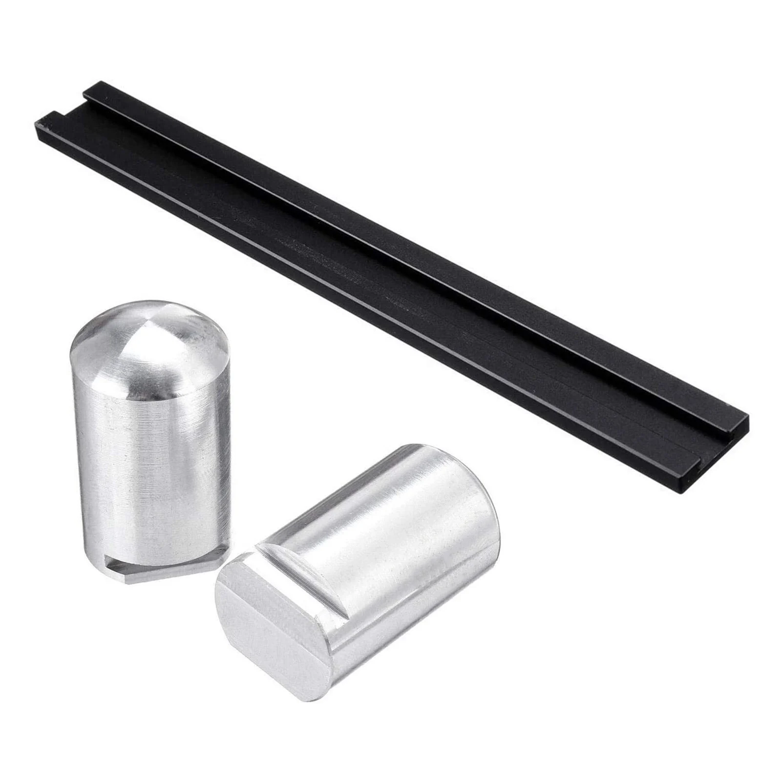 

KKmoon 20mm Dog Hole Baffle Plate Bench Woodworking Tools Aluminum Alloy Auxiliary Positioning Fixing Clamp Workbench Table