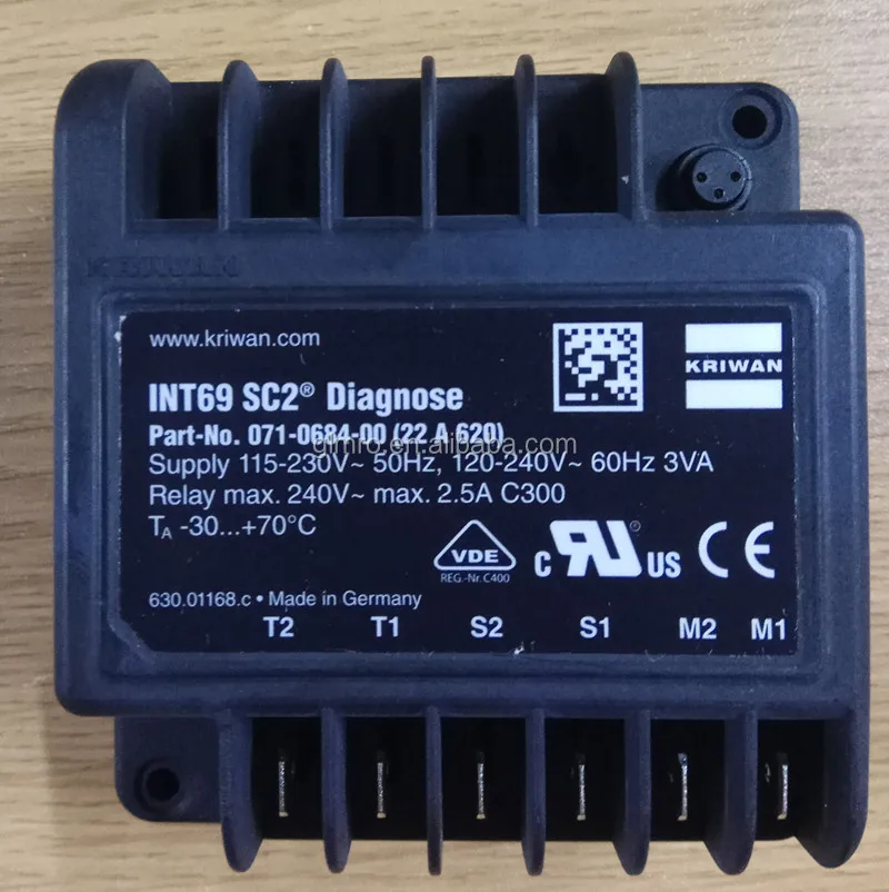 

Модуль защиты двигателя компрессора KRIWAN INT69 SC2 22A 420
