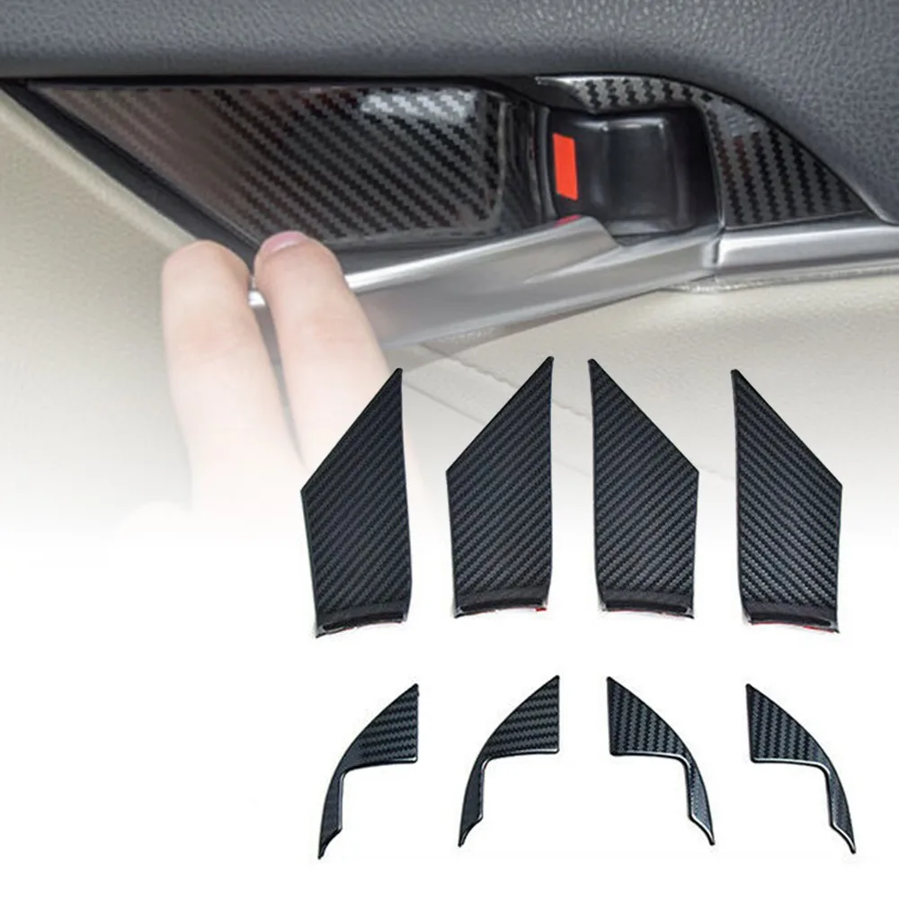 

Inner Handle Interior Door Mouldings Left Right For 2018-2021 Toyota Camry 8pcs/1set Interior Mouldings