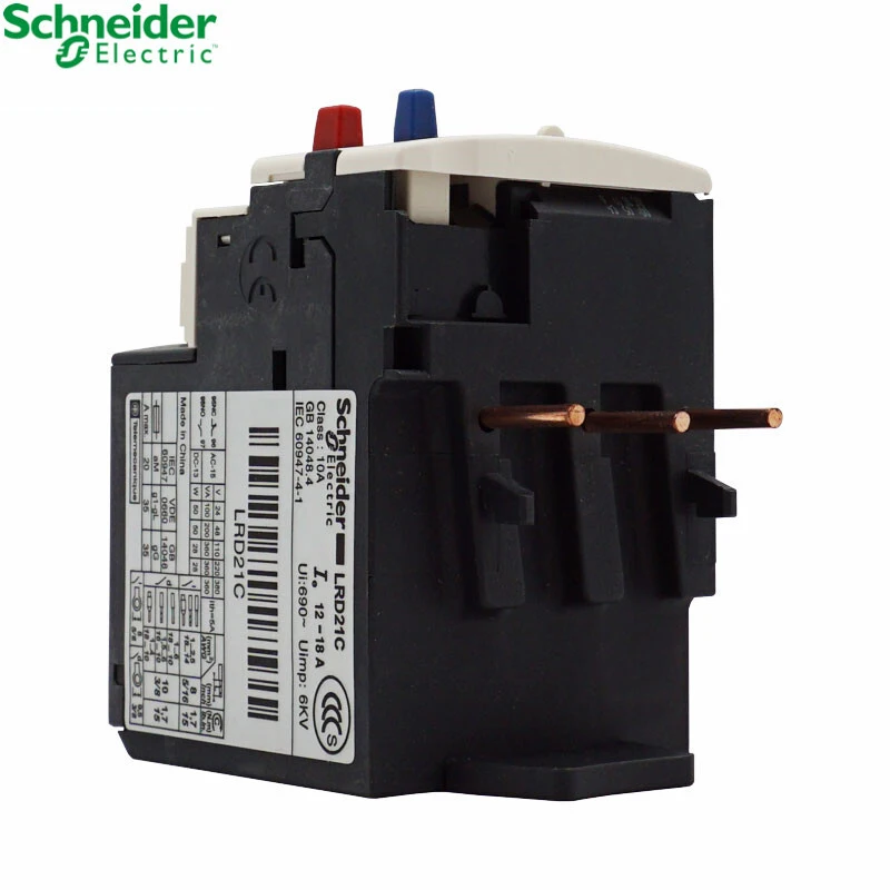 Schneider Electric LRD21C контактор LR-D21C 12-18A LC1D тепловое реле перегрузки новый оригинальный