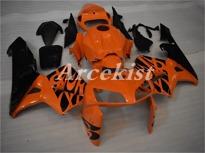 

Injection Mold New ABS Motorcycle whole Fairings Kit Fit for CBR600RR F5 2005 2006 05 06 Bodywork set Orange black