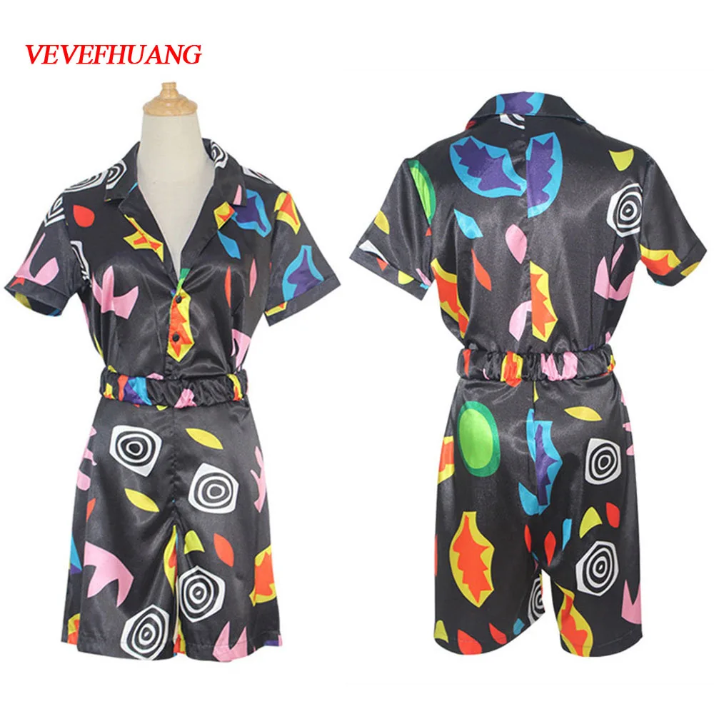 

VEVEFHUANG Kосплей данганронра 3v Animal Halloween Cosplay Costume Character Carnival Xmas Party Jumpsuit Stranger Things Season