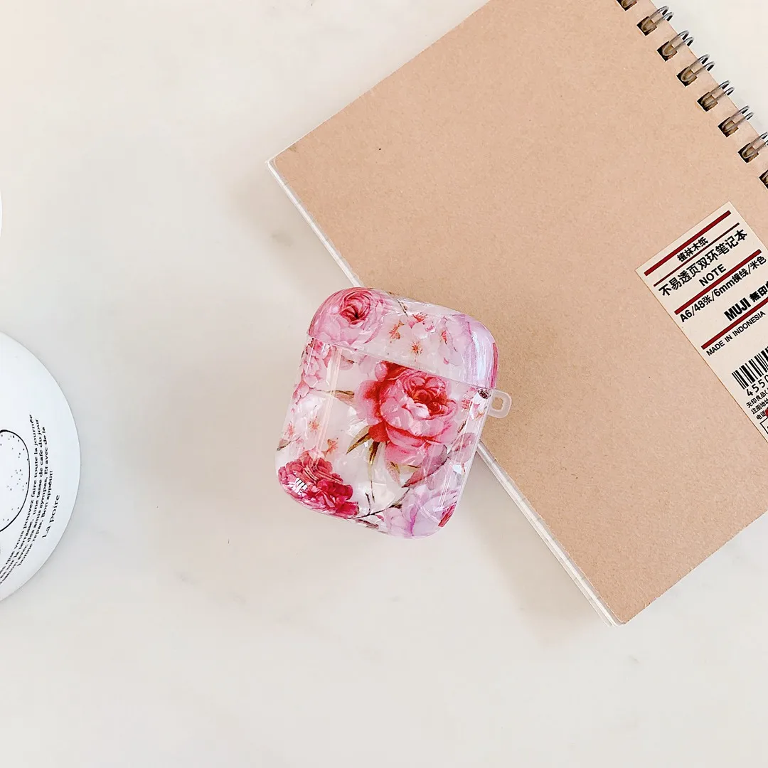 Чехол flora для AirPods 1/2 чехол Роскошный Подсолнечник силиконовый защитный чехол для Air pods чехол для беспроводных наушников чехол s funda capa