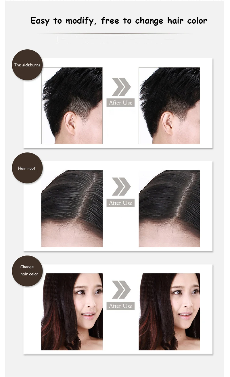 1 шт. ручка для помады мягкий макияж сделай сам Стайлинг краска волос крем черный