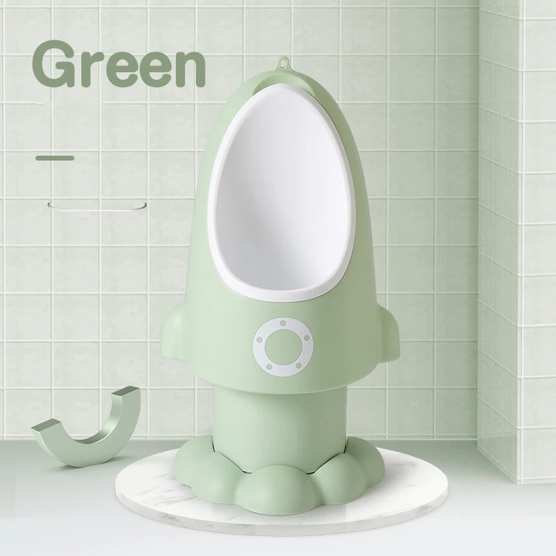 

Baby Boy Potty Toilet Training Rocket Children Stand Vertical Urinal Infant Boys Pee Adjustable Wall-Mounted Children Boy Urinal
