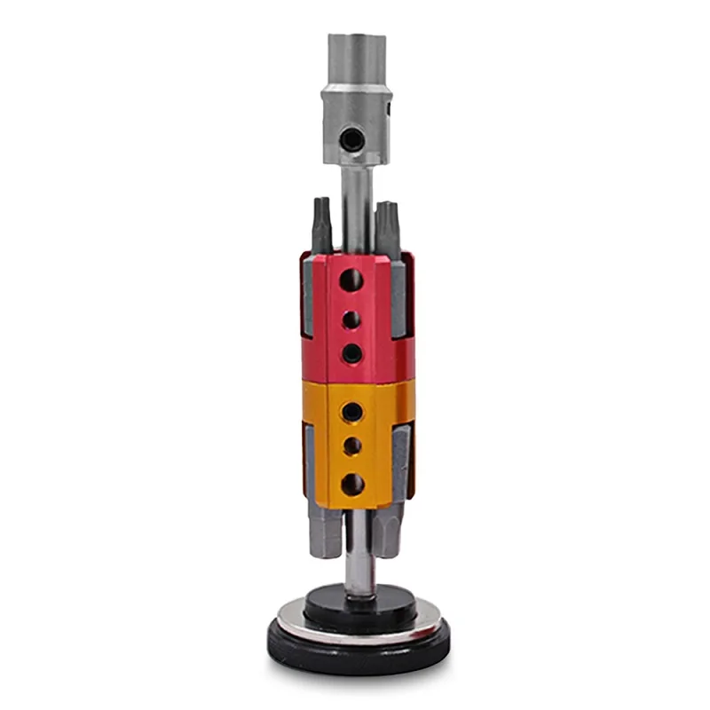 

K-STAR шестигранной отвертки T25 комплект мульти Портативный комплект цепь для ключа заклепки Алюминий велосипед Невидимый ремонт инструмента