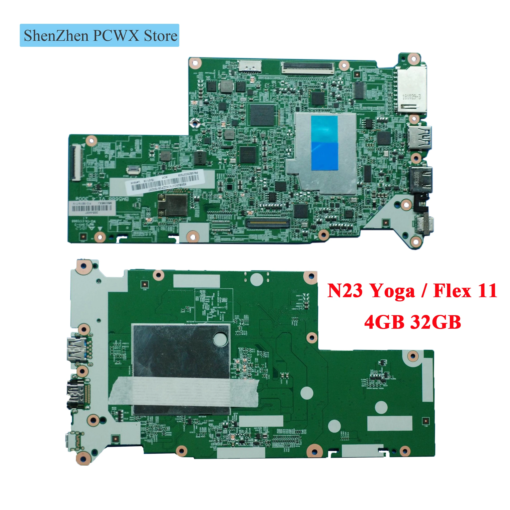 Материнская плата для электронных книг N23 Yoga ZA26 Flex 11 ZA27 Ch rom планар ОЗУ 4 Гб ПЗУ 32 3202