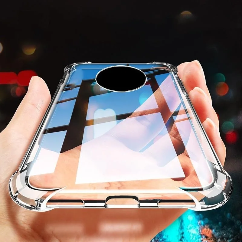 

Transparent Shockproof Ultra-Thin Clear Silicone Case for For Xiaomi Redmi 9T 5G Anti-Knock Phone Shell Soft TPU Back Cover Case