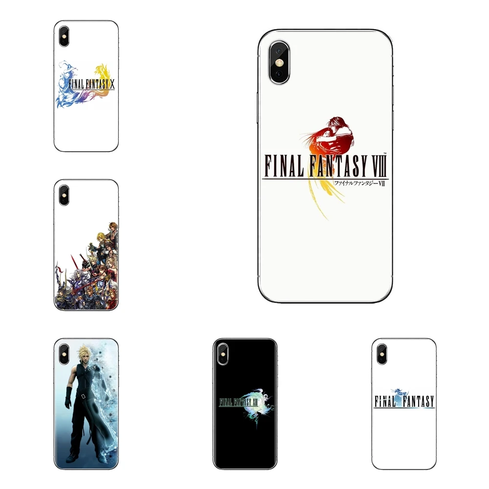 Final fantasy логотип для huawei mate Honor 4C 5C 5X6X7 7A 7C 8 9 10 8C 8X20 Lite Pro мягкие прозрачные чехлы |