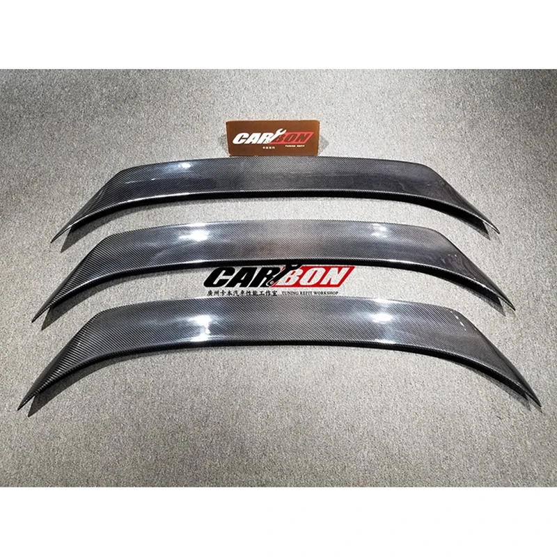 

for Toyota Mark X REIZ spoiler 2010 11 12 13 14 15 16 17 year glossy carbon fiber / FRP rear wing K style Accessories