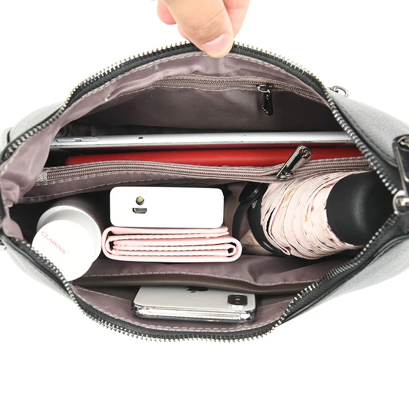 

Casual Women Handbags High Quality Soft Leather Crossbody Bags for Women 2020 New Luxury Hand Bag Small Shoulder Messenger Bags