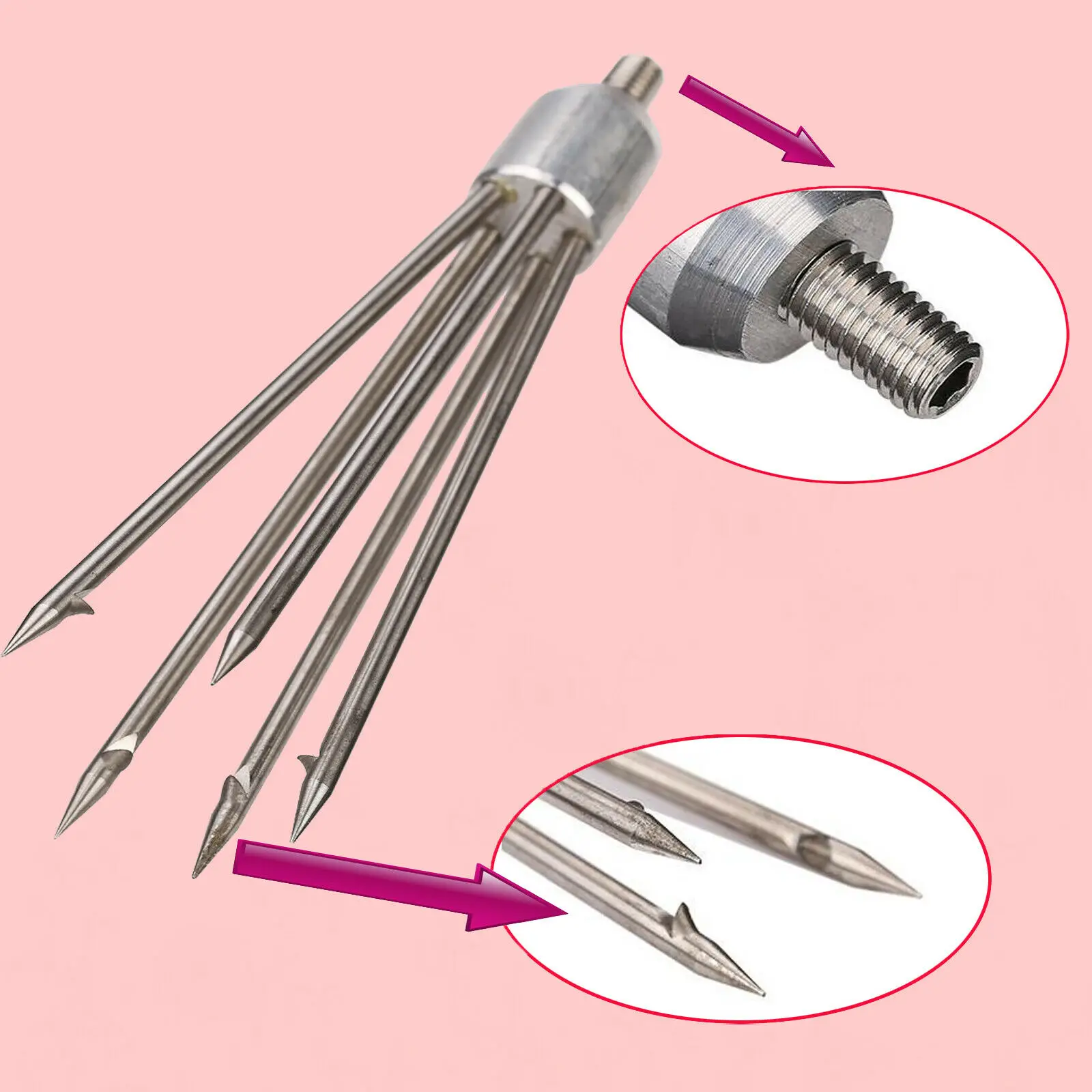 5-зубца и наживки для рыбалки лягушка сандалии на высоком каблуке с закрытой