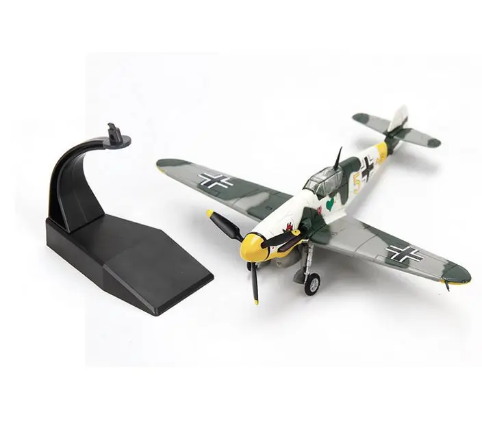 1:72 Messerschmitt BF109 fighter модели самолета Второй мировой войны военные орнаменты me-109 |