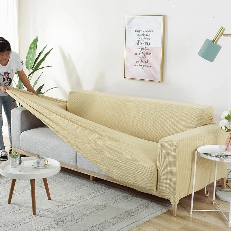 Чехлы на диваны универсальные оранжевые чехлы для гостиной и дивана в Корейском