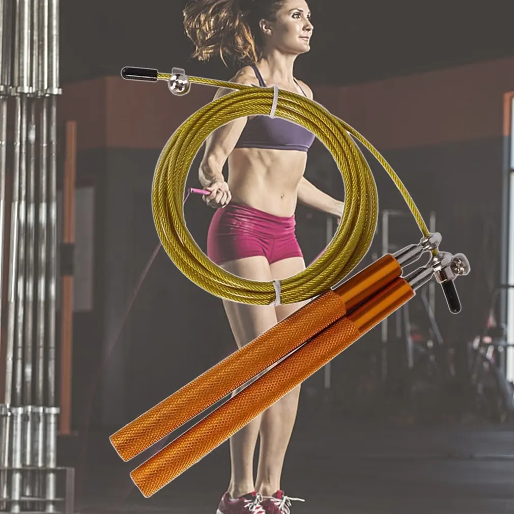 3 метра Опора Скакалка для фитнеса Профессиональная прыжков двойная тряска игра