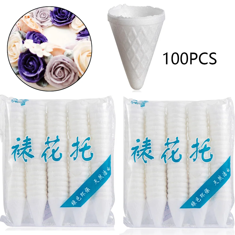 100 шт./пакет кухонный клейкий рис для украшения торта уход за розами окантовка