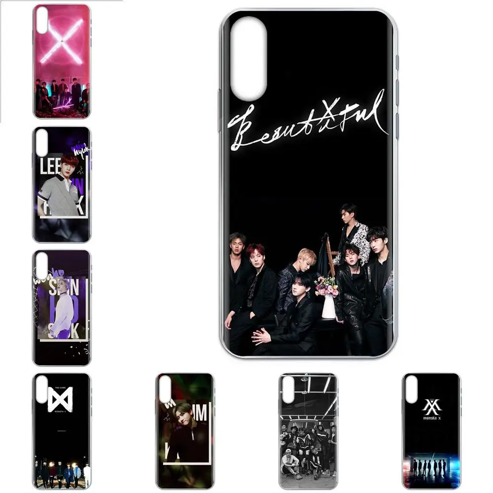 Monsta X Kpop группа мальчиков ТПУ Лидер продаж для Galaxy Note 10 A10E A10S A20S A30S A40S A50S A6S A70S A730 A8S