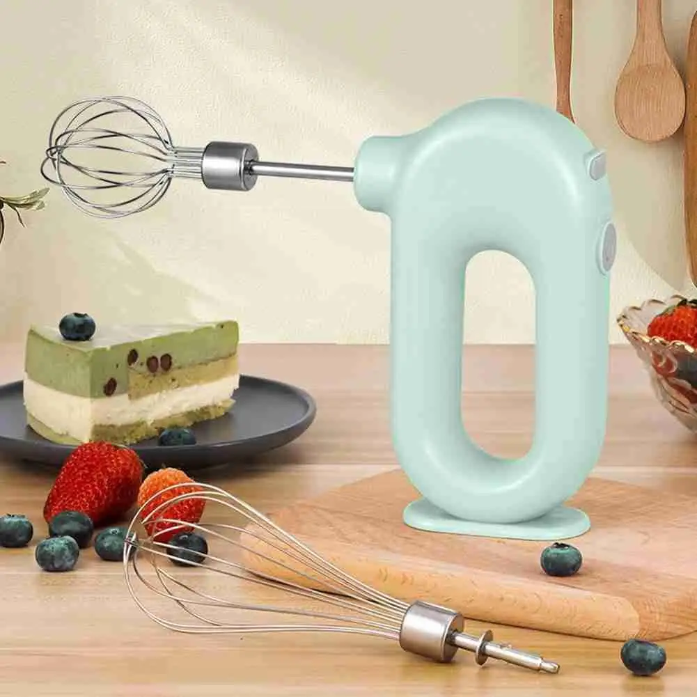 

1pc Double Stick Electric Handheld Mixer Multifunctional Cream Dough Cake Mixer 16cm*10cm*4cm Food Baking Supplies For Kitc U0D2
