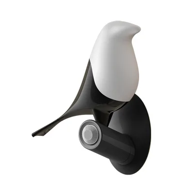 

Светодиодный светильник с интеллектуальным датчиком, креативный ночник с USB-зарядкой, миниатюрный светильник в форме птицы с датчиком тела ...