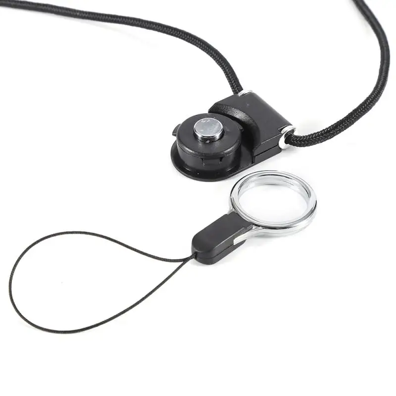 Съемная Шейная веревка для сотового телефона шейный ремешок на шею брелок iPhone 5 6s