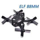 Комплект гоночной рамы ELF X2 88 мм 88 Micro Frame Combo из углеродного волокна FPV 1935 Пропеллер для многовинтового двигателя 1103  1104 RC