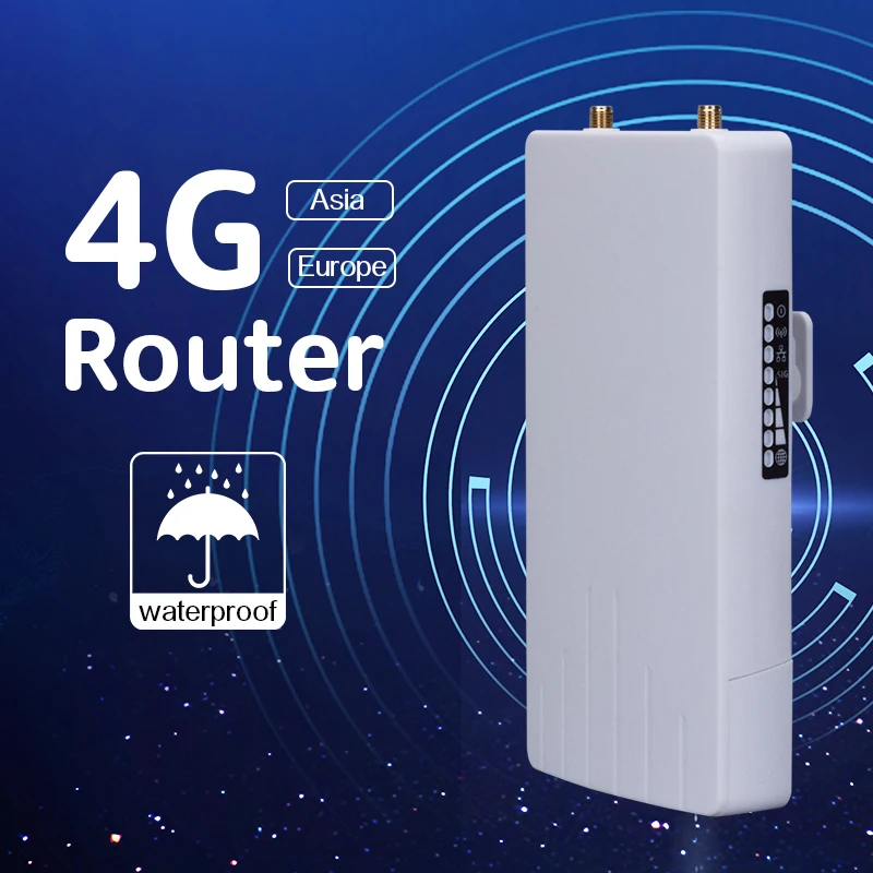 Водонепроницаемый Открытый 4 г CPE маршрутизатор 150 Мбит/с маршрутизаторы LTE 3G/4G