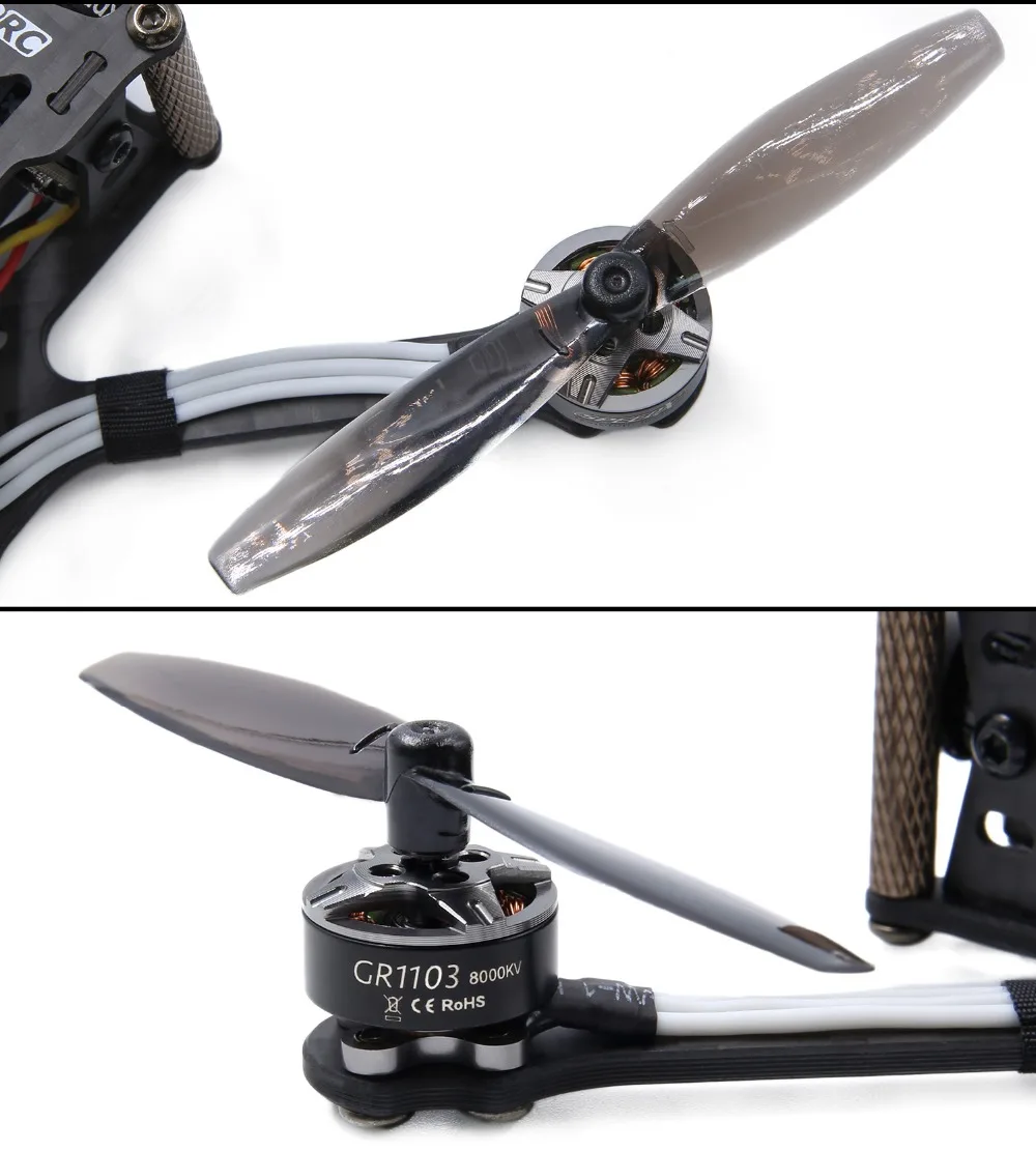 GEPRC PHANTOM зубочистка Фристайл 1103 8000кв бесщеточный мотор Caddx EOS2 камера 12A ESC для RC DIY FPV гоночный Дрон