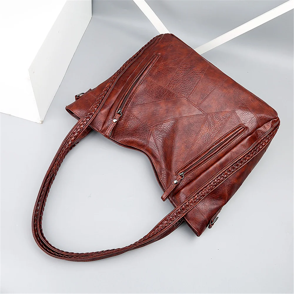 Лидер продаж женская сумка на плечо Сумки из искусственной кожи большие женские