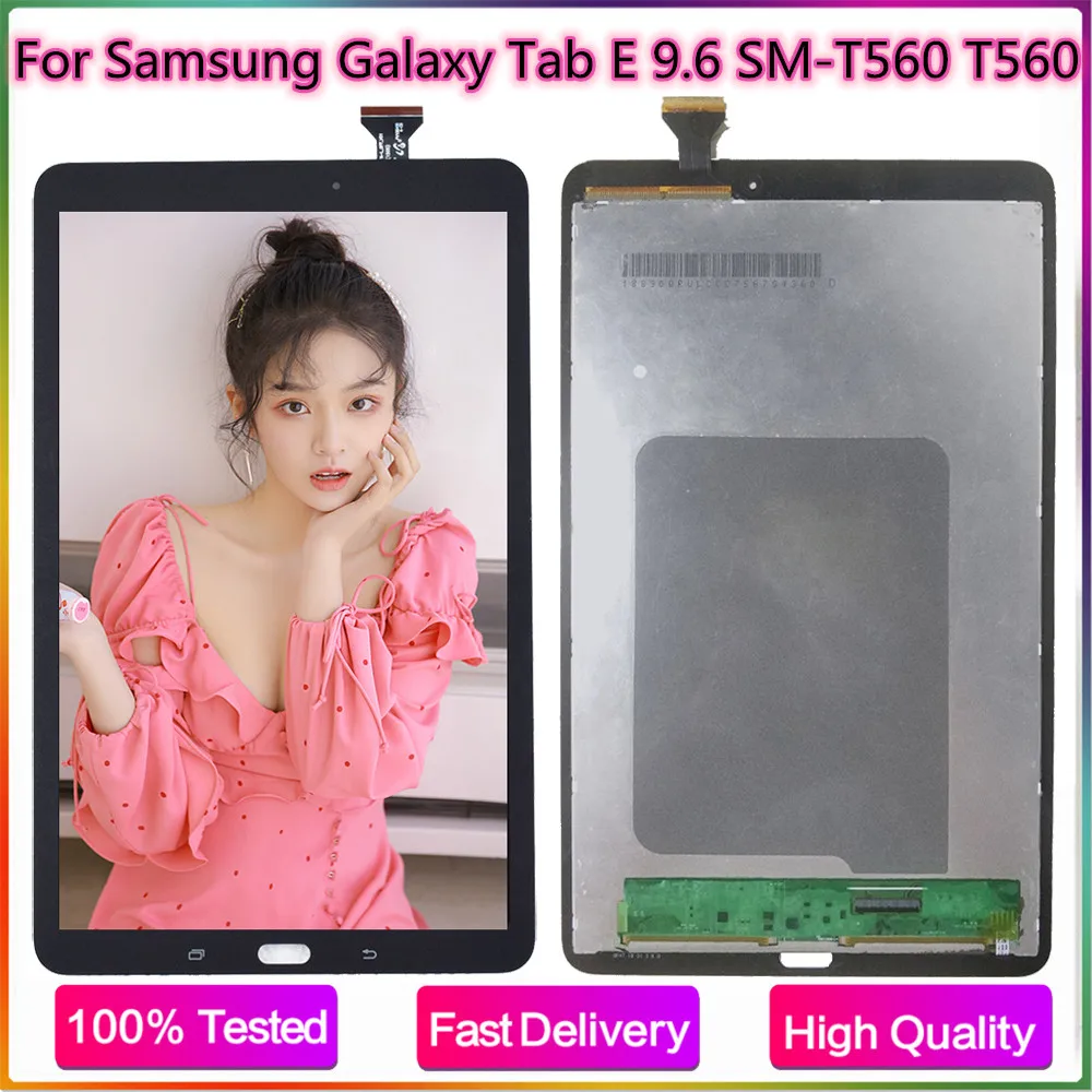 Для Samsung Galaxy Tab E 9 6 SM T560 T561 ЖК дисплей сенсорный экран дигитайзер панель планшет