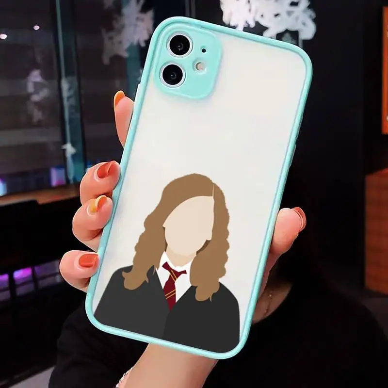 

draco malfoy snake Magic fun Phone Case Matte Transparent for iPhone 7 8 11 12 s mini pro X XS XR MAX Plus cover funda