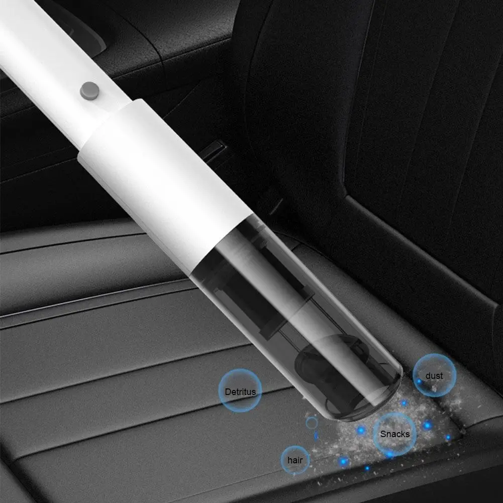 Беспроводной портативный автомобильный пылесос для влажной и сухой уборки