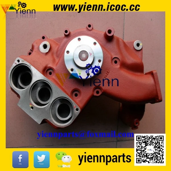 Детали двигателя для DOOSAN DAEWOO P158LE P180LE P222LE водяной насос 65 06500.6148 генератора Doosan Deawoo