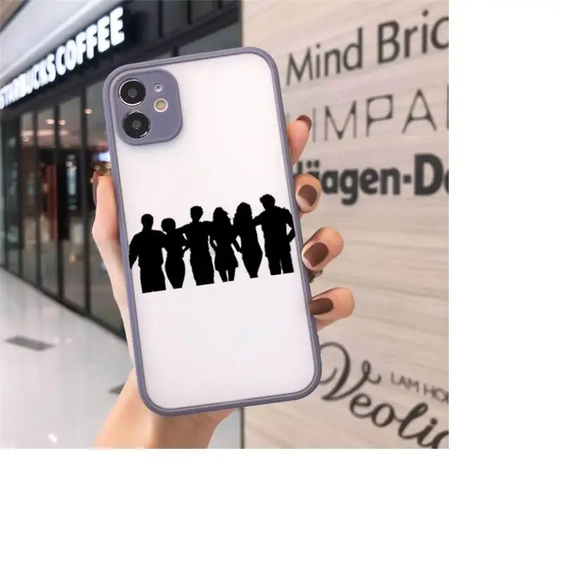 

Friends TV Phone Cases Matte For iPhone 12 Mini 11 Pro XR XS Max 7 8 Plus X Hard PC Back Cover