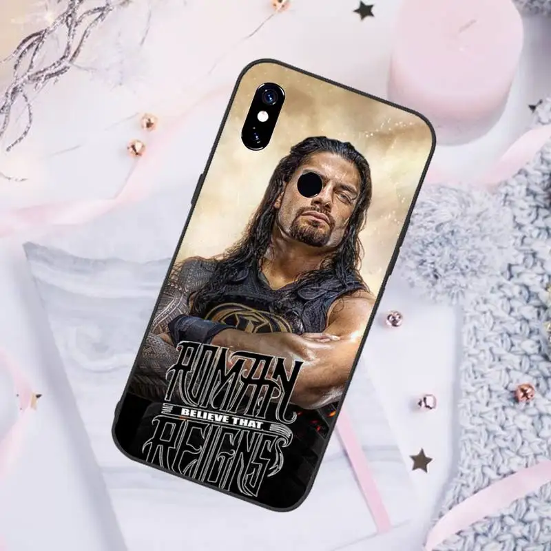 

Roman Reigns Phone Case For Xiaomi Redmi note 7 8 9 pro 8T 9S Mi Note 10 Lite pro