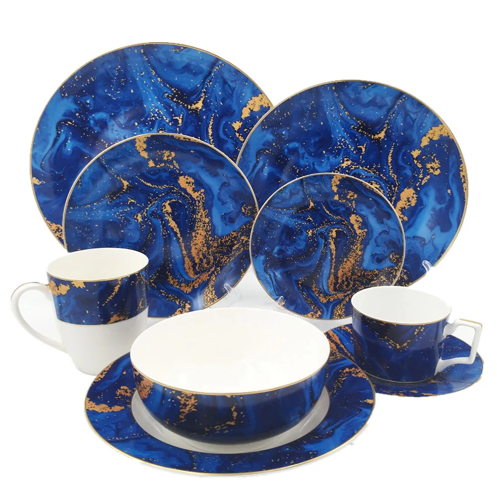 

Nordic Creative Plate Ceramic Home Fruit Ins Tableware Set