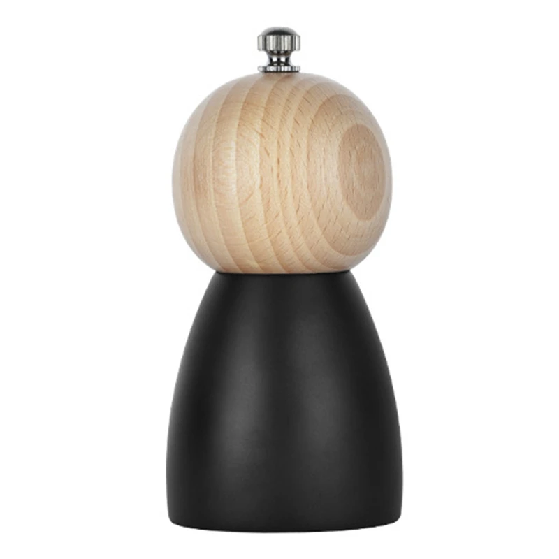 

Wooden Salt&Pepper Grinder,Manual Spice Ceramic Mills,Kitchen Grinding Tools