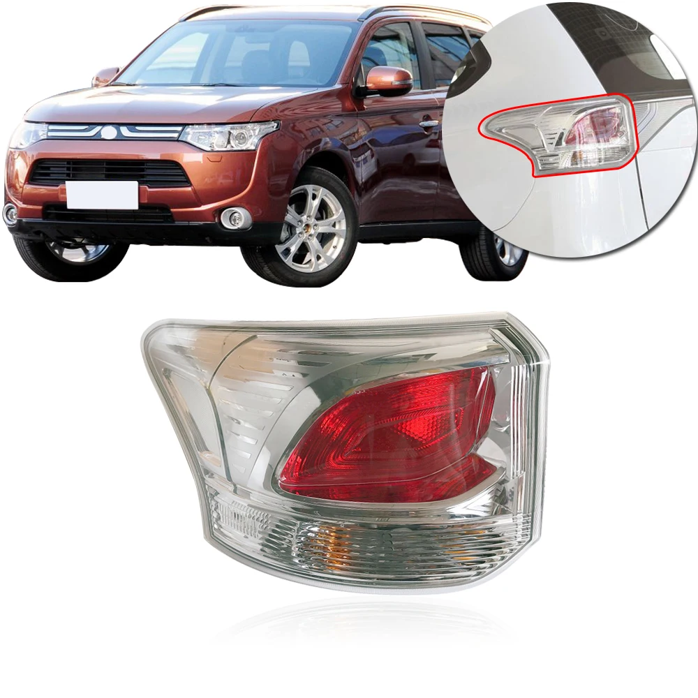 Задсветильник фонарь CAPQX для Mitsubishi Outlander 2013 2014 задний в сборе стоп-сигнал