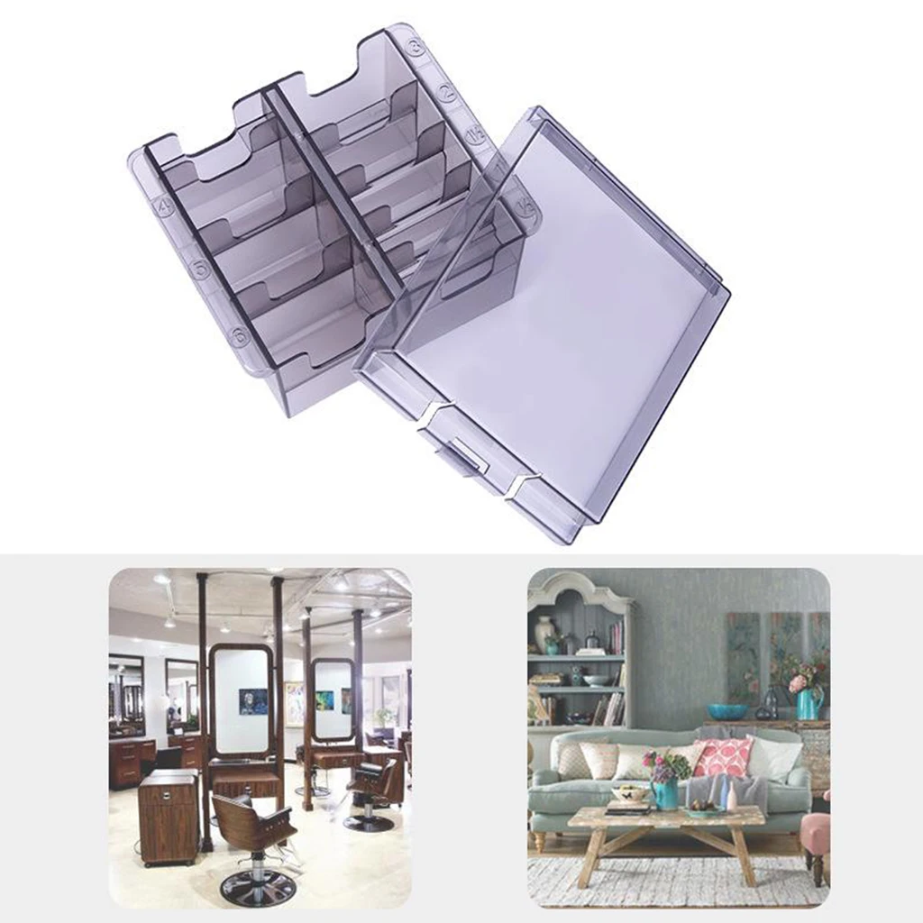 Прозрачный ящик для хранения волос органайзер базовый чехол Электрический