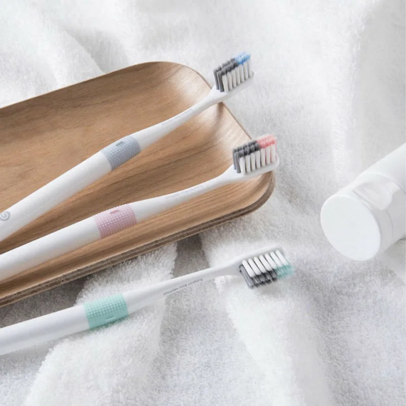 

4 Colors Xiaomi mijia Doctor B Tooth Mi Bass Method Better Brush Wire Including Travel Box for Mijia Smart Home