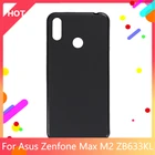 Чехол Zenfone Max M2 ZB633KL, Матовый Мягкий силиконовый чехол из ТПУ для Asus Zenfone Max M2 ZB633KL, тонкий противоударный чехол для телефона