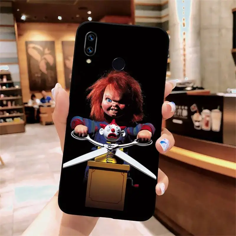 

CHUCKY skull terror mobile Phone Case For Xiaomi Redmi note 7 8 9 t k30 max3 9 s 10 pro lite