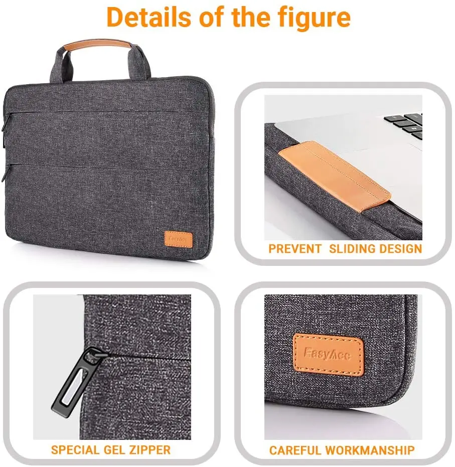 Водонепроницаемый чехол для ноутбука 13 3 дюймов с функцией подставки|Чехлы